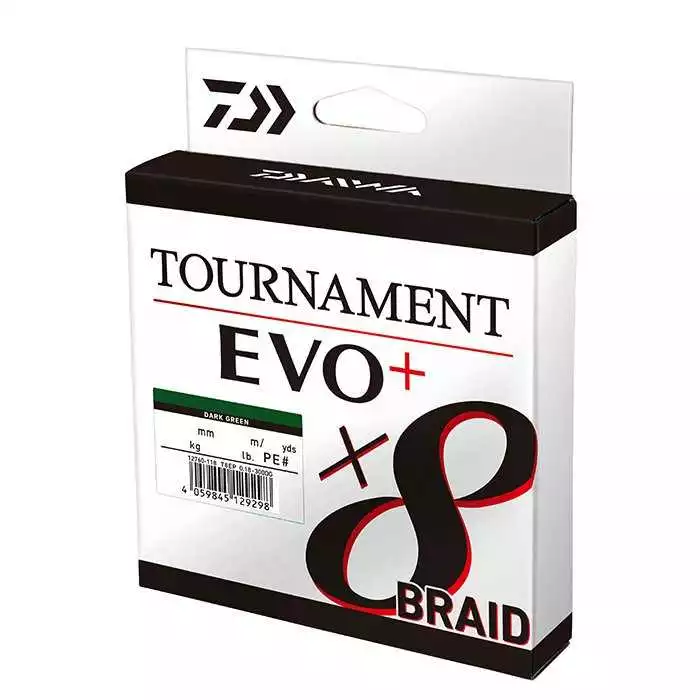 Daiwa Tournament X8 Braid EVO+ 0,08 Mm 4,9 Kg 900 Meter DG – Bild 2