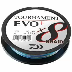 Daiwa Tournament X8 Braid EVO+ 0,12 Mm 8,6 Kg 300 Meter MC