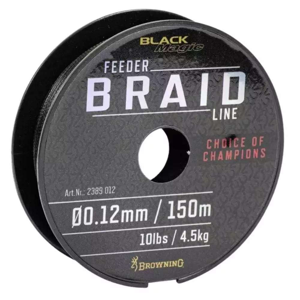 Browning Black Magic Feeder Braid 0,10 Mm 3,60kg 150 Meter – Bild 2