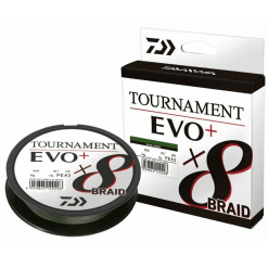 Daiwa Tournament X8 Braid EVO 0,08 - 0,26 Mm 6,7 Kg 270 M Dunkelgrün