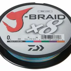 Daiwa J-Braid X8 150m Multi-Color