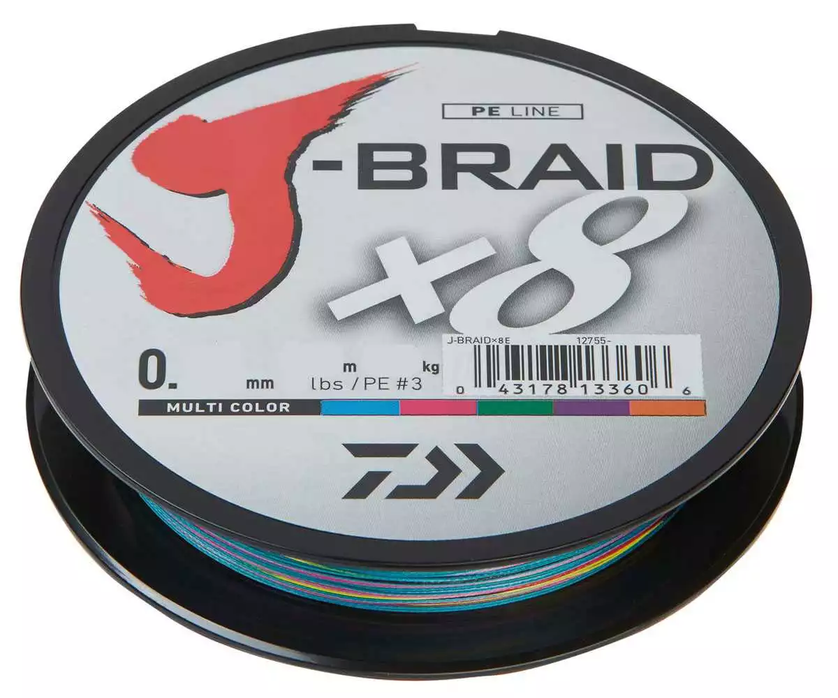 Daiwa J-Braid X8 300m Multicolor