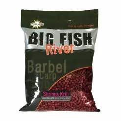 Dynamite Baits Big Fish River Feed Pellets Shrimp & Krill 4,6,8mm 1,8kg