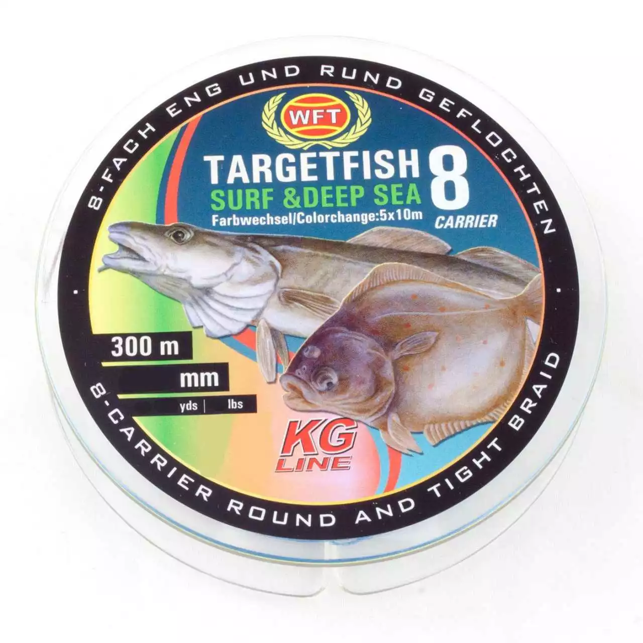 WFT Target Fish 8 TF8 Surf & Deep Sea Multicolor 300m