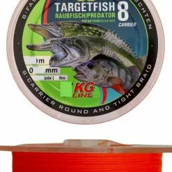 WFT Targetfish 8 Raubfisch 0,18 Mm 13 Kg 150 Meter Orange