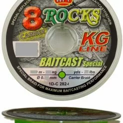 WFT 8-Rocks Baitcast Special 0,10 Mm 9,5 Kg 150 Meter Chartreuse